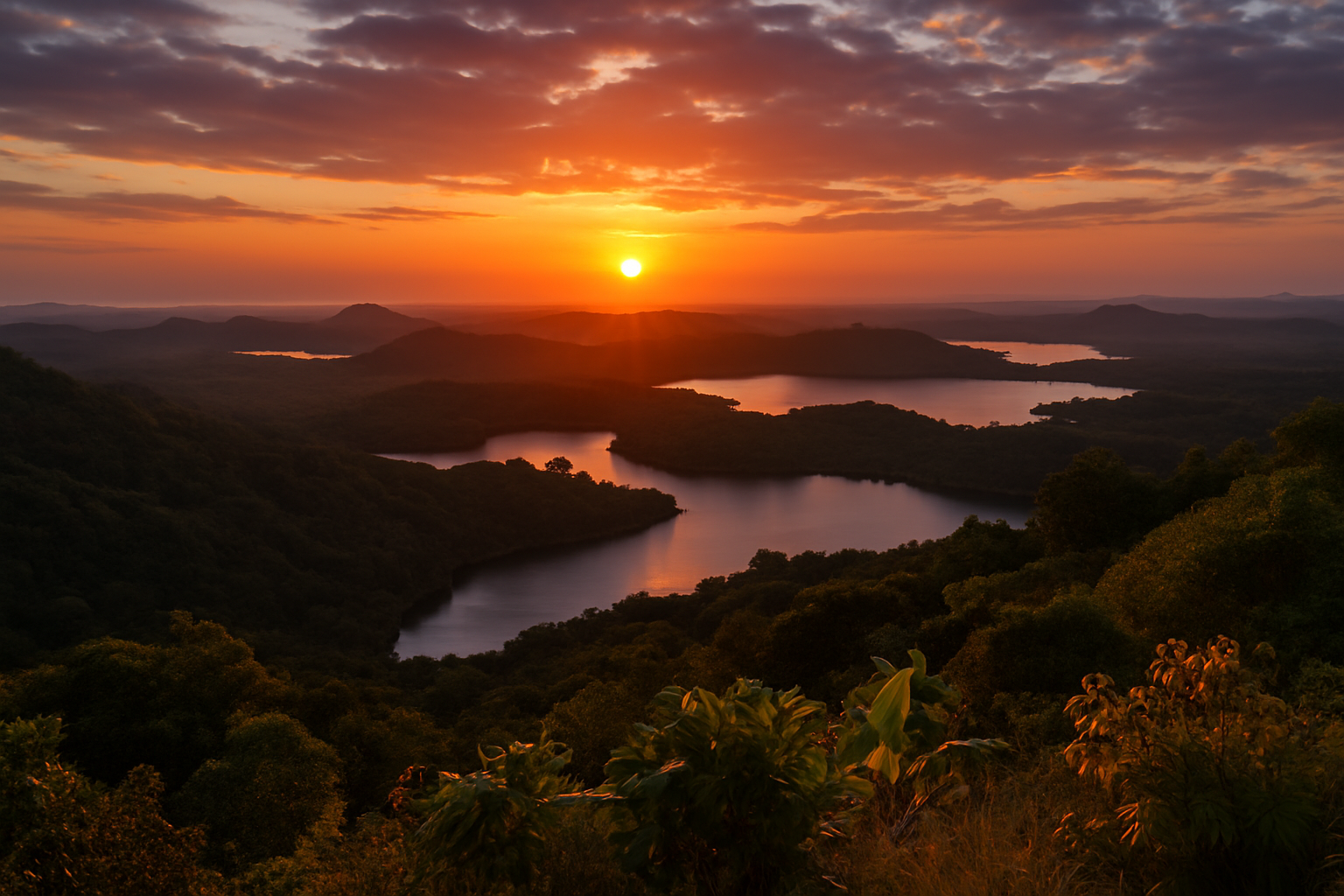 Coucher de soleil — Mont Passot – image 1